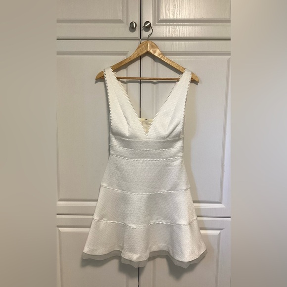 Forever New White Bridal Bachelorette Dress - Picture 1 of 5